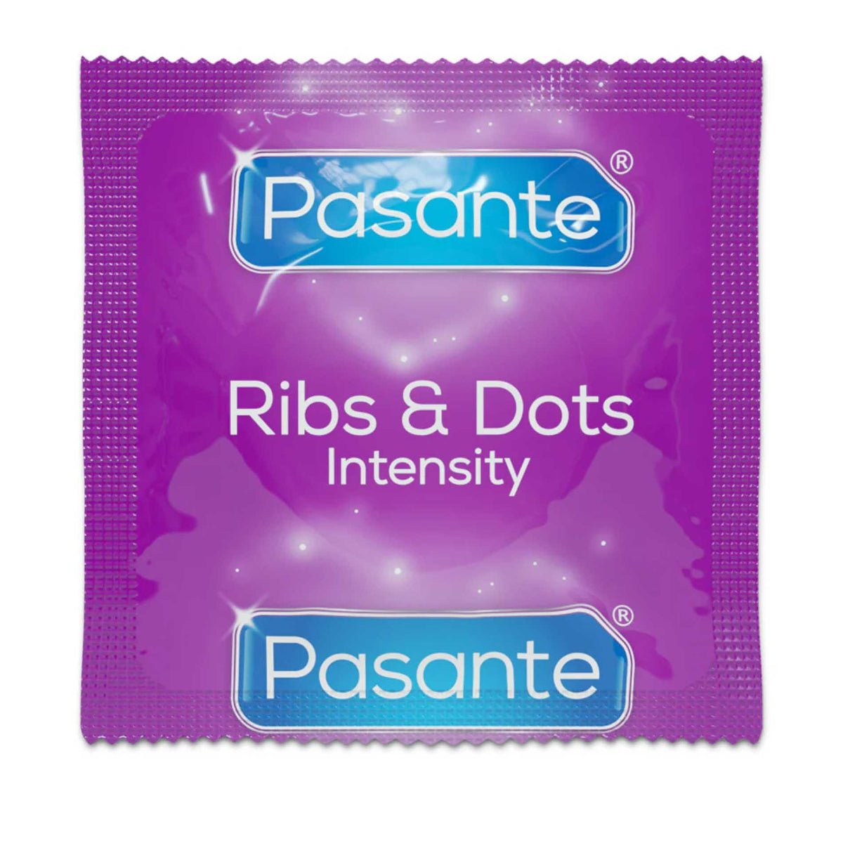 Pasante Ribs & Dots Intensity · žebrované a tečkované kondomy (12 ks)