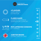 EXS Mixed Flavoured · ochucené kondomy (12 ks)