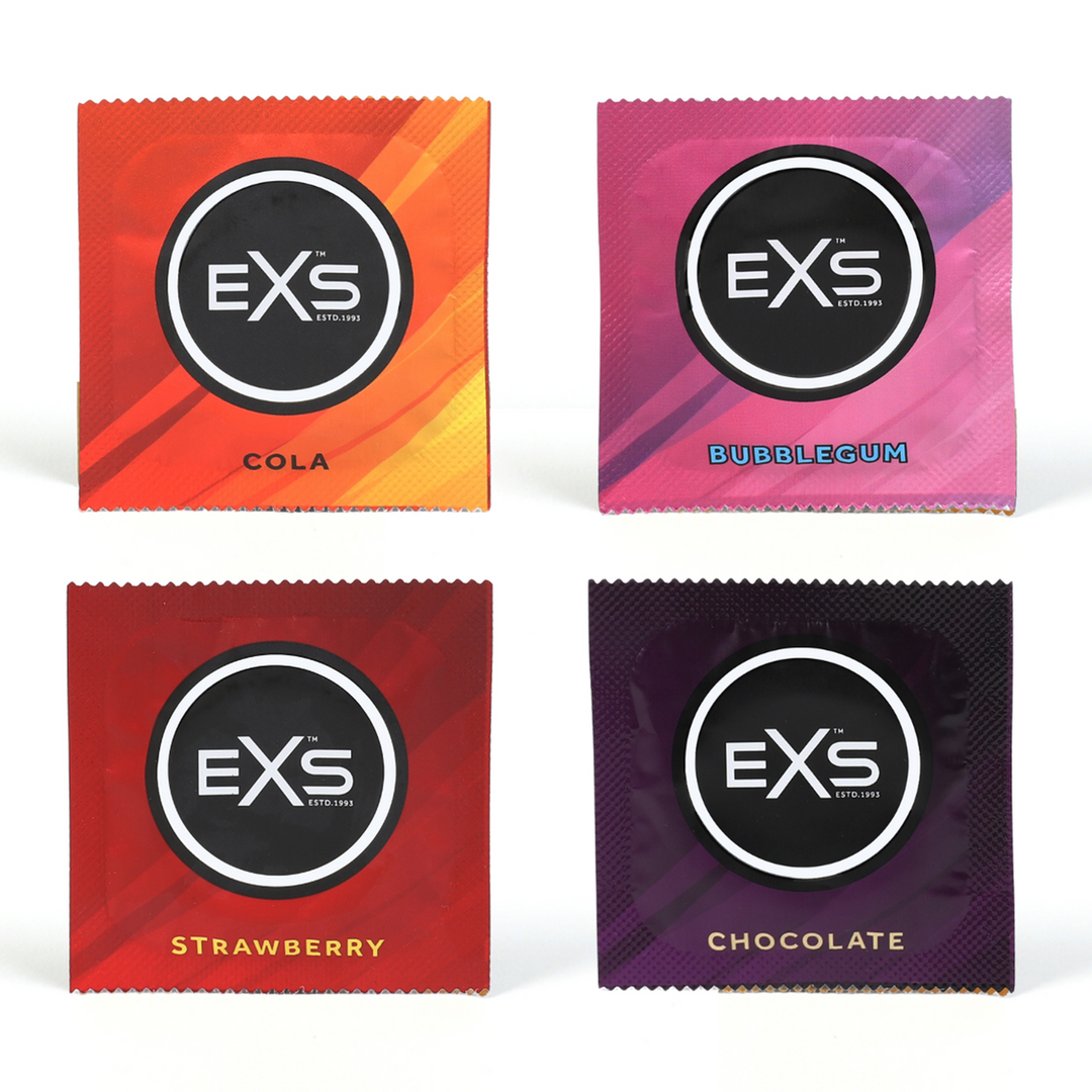 EXS Mixed Flavoured · ochucené kondomy (12 ks)