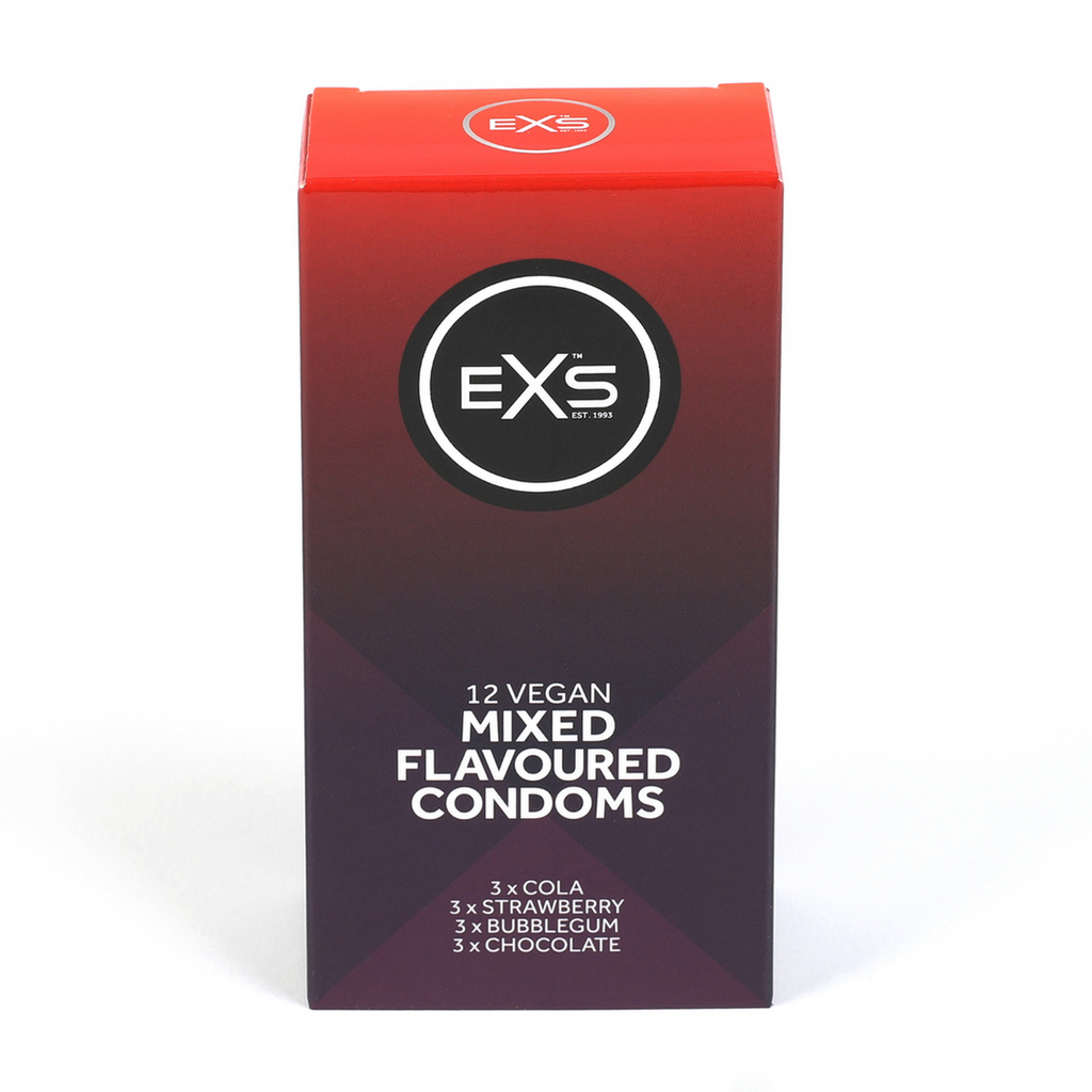 EXS Mixed Flavoured · ochucené kondomy (12 ks)