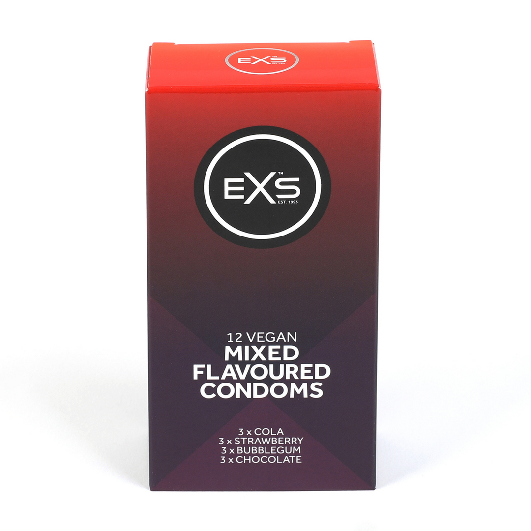 EXS Mixed Flavoured · ochucené kondomy (12 ks)