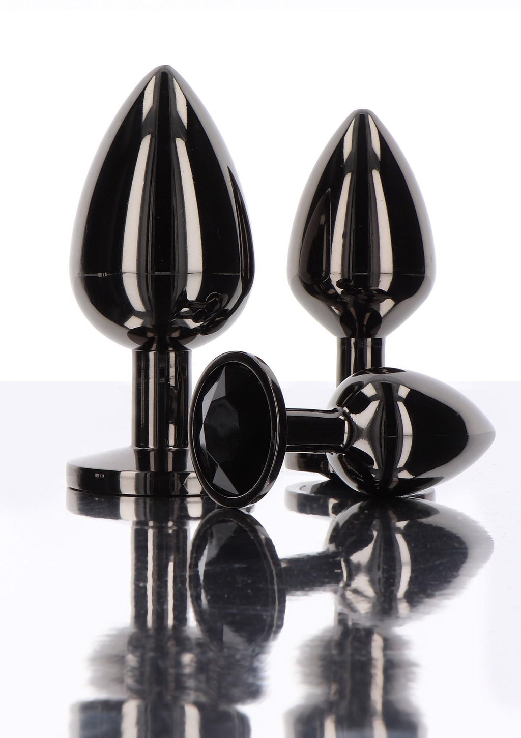 Taboom Butt Plug With Diamond Jewel · hliníkový anální kolík se šperkem