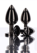 Taboom Butt Plug With Diamond Jewel · hliníkový anální kolík se šperkem