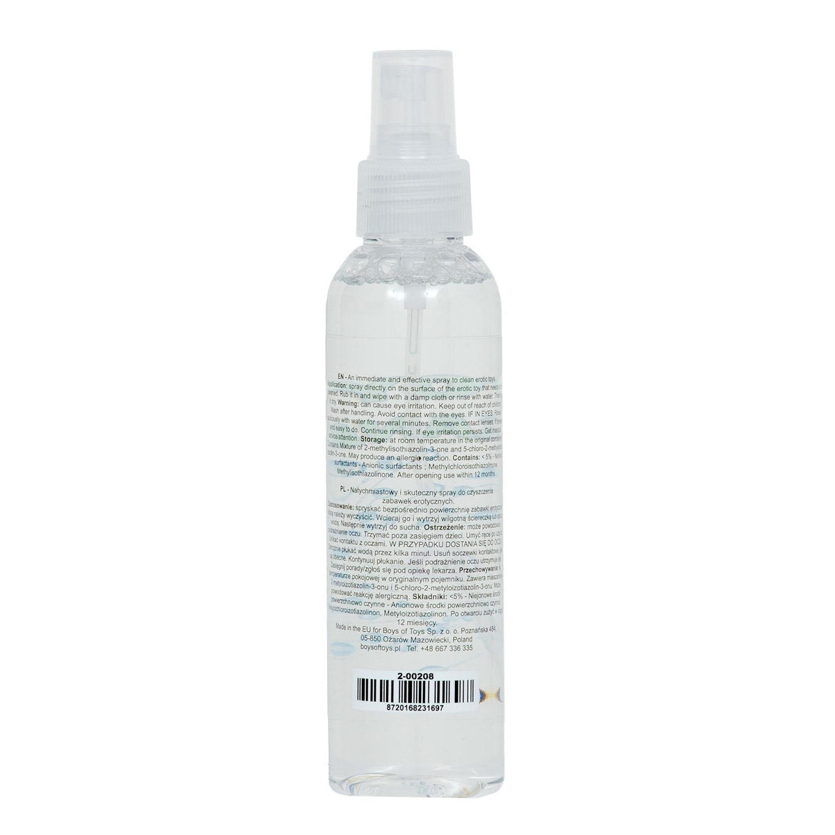 B-Series Toy Cleaner · čisticí sprej na erotické pomůcky, 150 ml