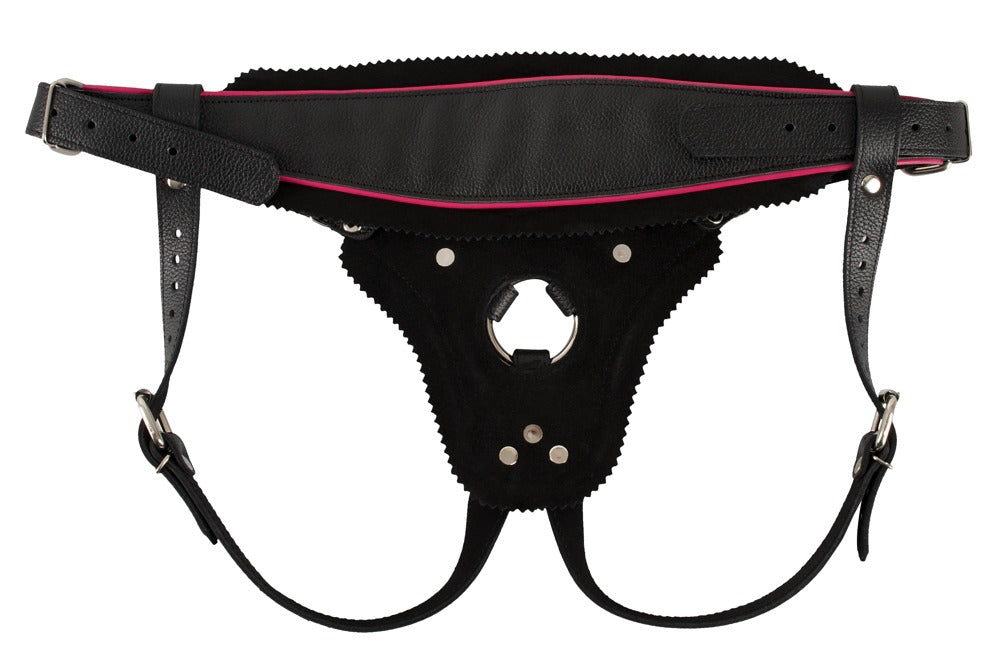 ZADO Leather String Strap-on · kožený postroj pro připínací dildo