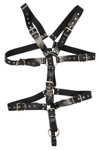 ZADO Leather Harness For Him · kožený pánský postroj s kroužkem