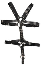 ZADO Leather Harness For Him · kožený pánský postroj s kroužkem