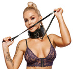 Zado Leather Collar & Leash · kožený obojek s vodítkem a visacím zámkem