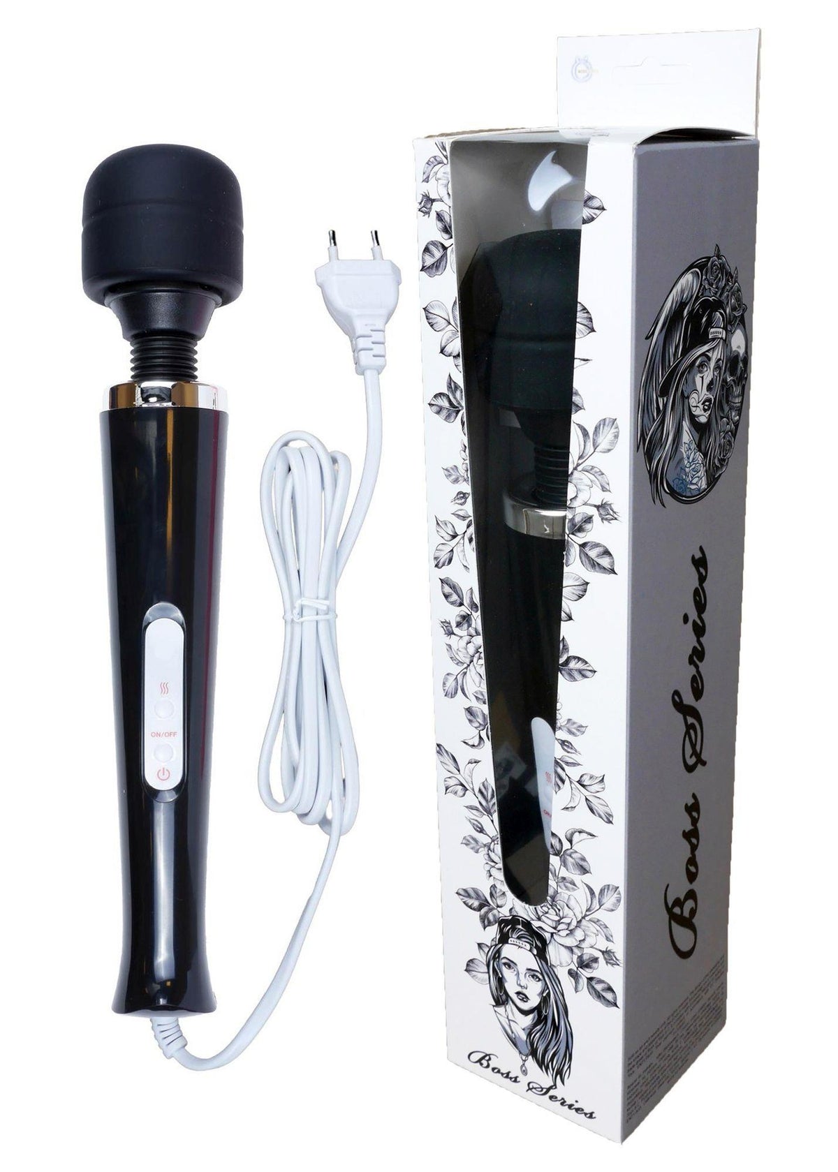 Magic Massager Wand · masážní hlavice s 10 programy, napájení ze sítě