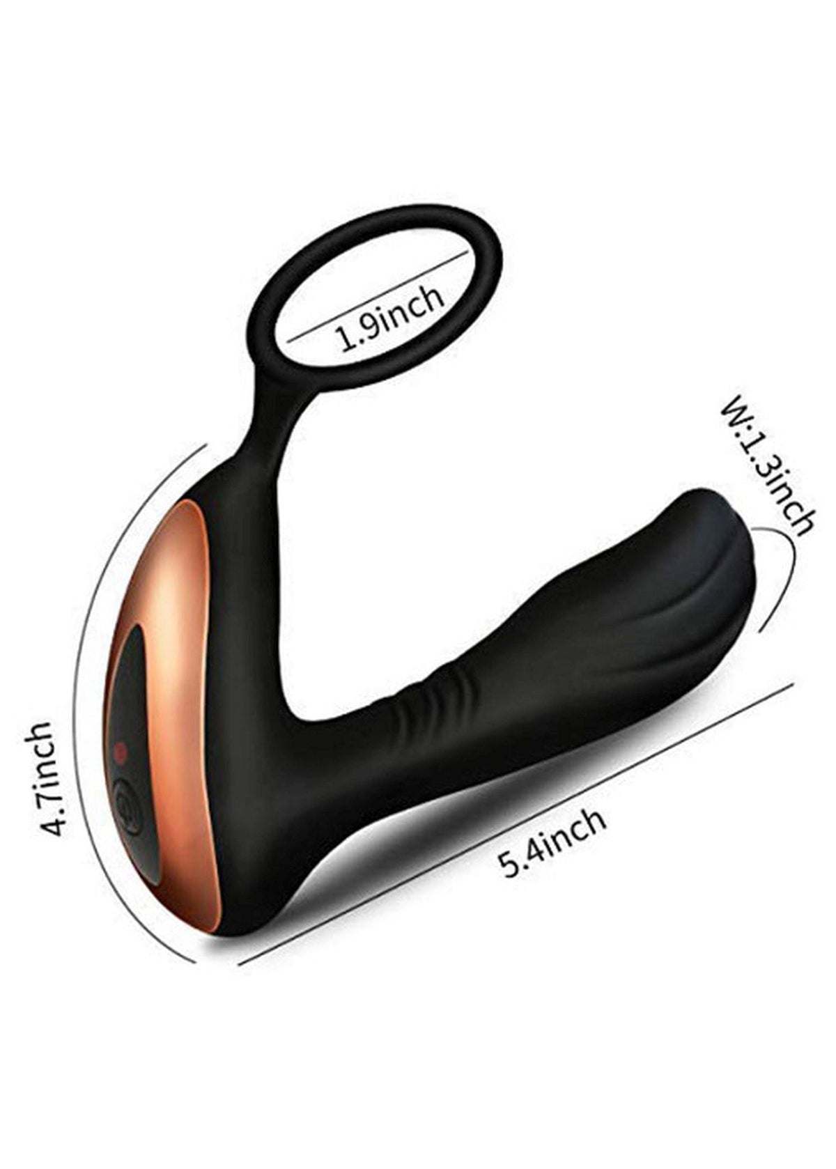B-Series Magic masér prostaty s kroužkem · dálkové ovládání, USB
