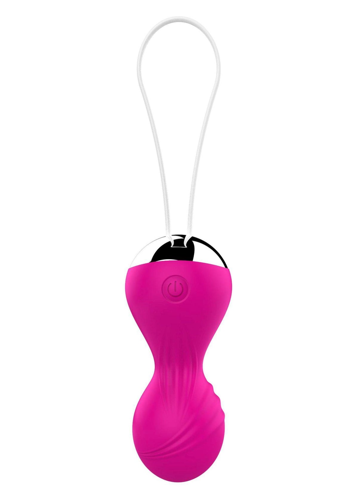 B-Series Magic Vibrating Silicone Kegel Balls · vibrační venušiny kuličky s ovladačem, růžová