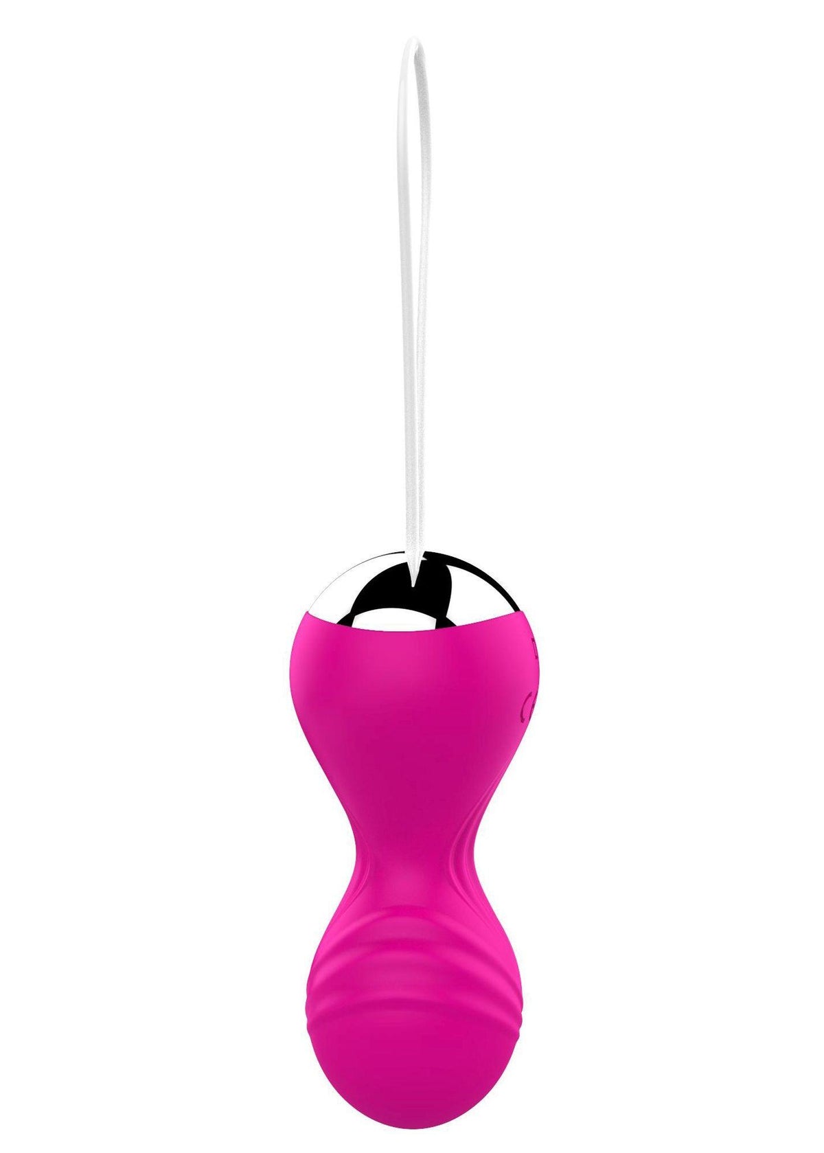 B-Series Magic Vibrating Silicone Kegel Balls · vibrační venušiny kuličky s ovladačem, růžová