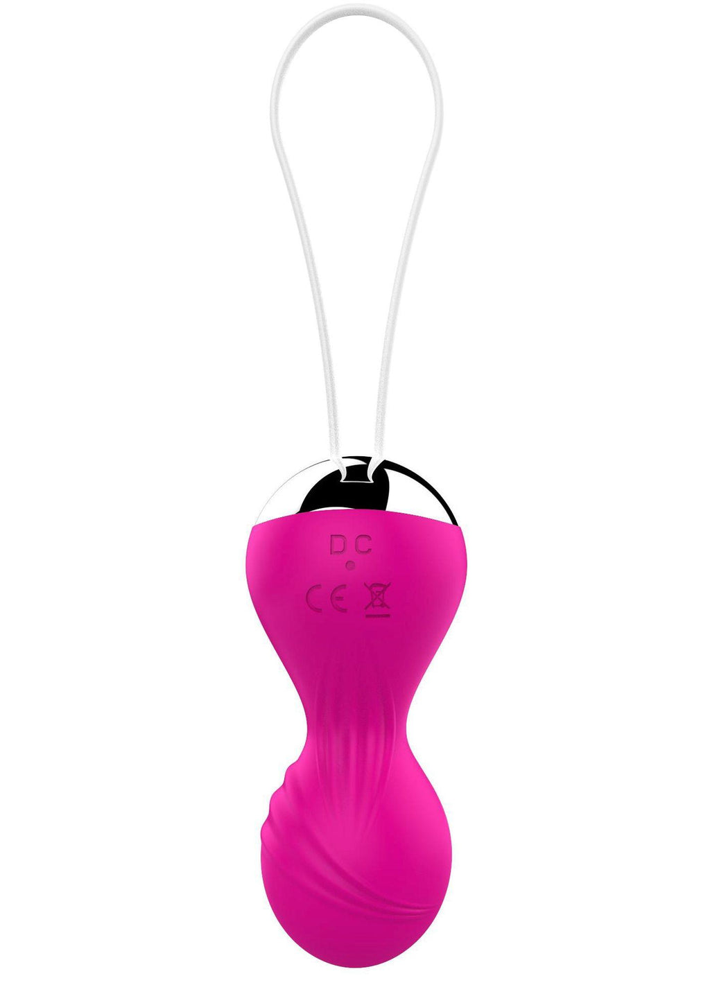 B-Series Magic Vibrating Silicone Kegel Balls · vibrační venušiny kuličky s ovladačem, růžová