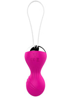 B-Series Magic Vibrating Silicone Kegel Balls · vibrační venušiny kuličky s ovladačem, růžová