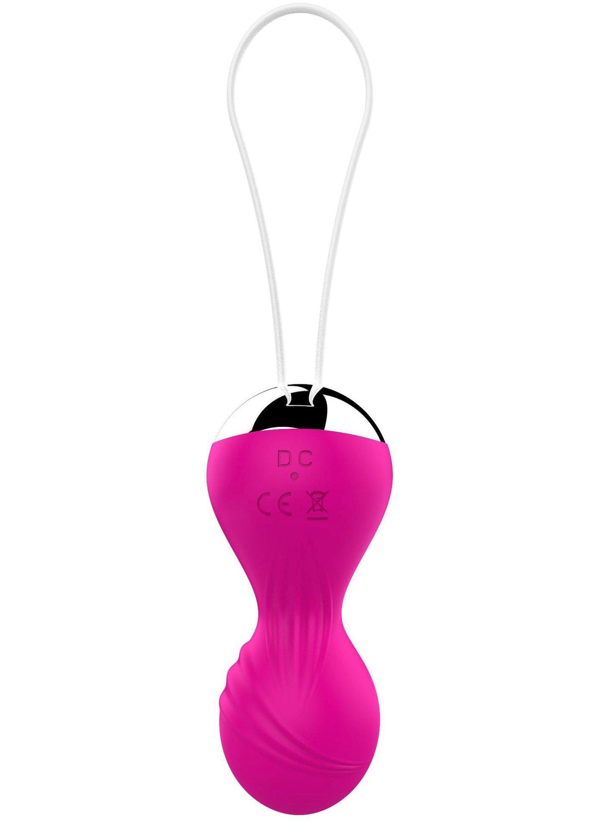 B-Series Magic Vibrating Silicone Kegel Balls · vibrační venušiny kuličky s ovladačem, růžová