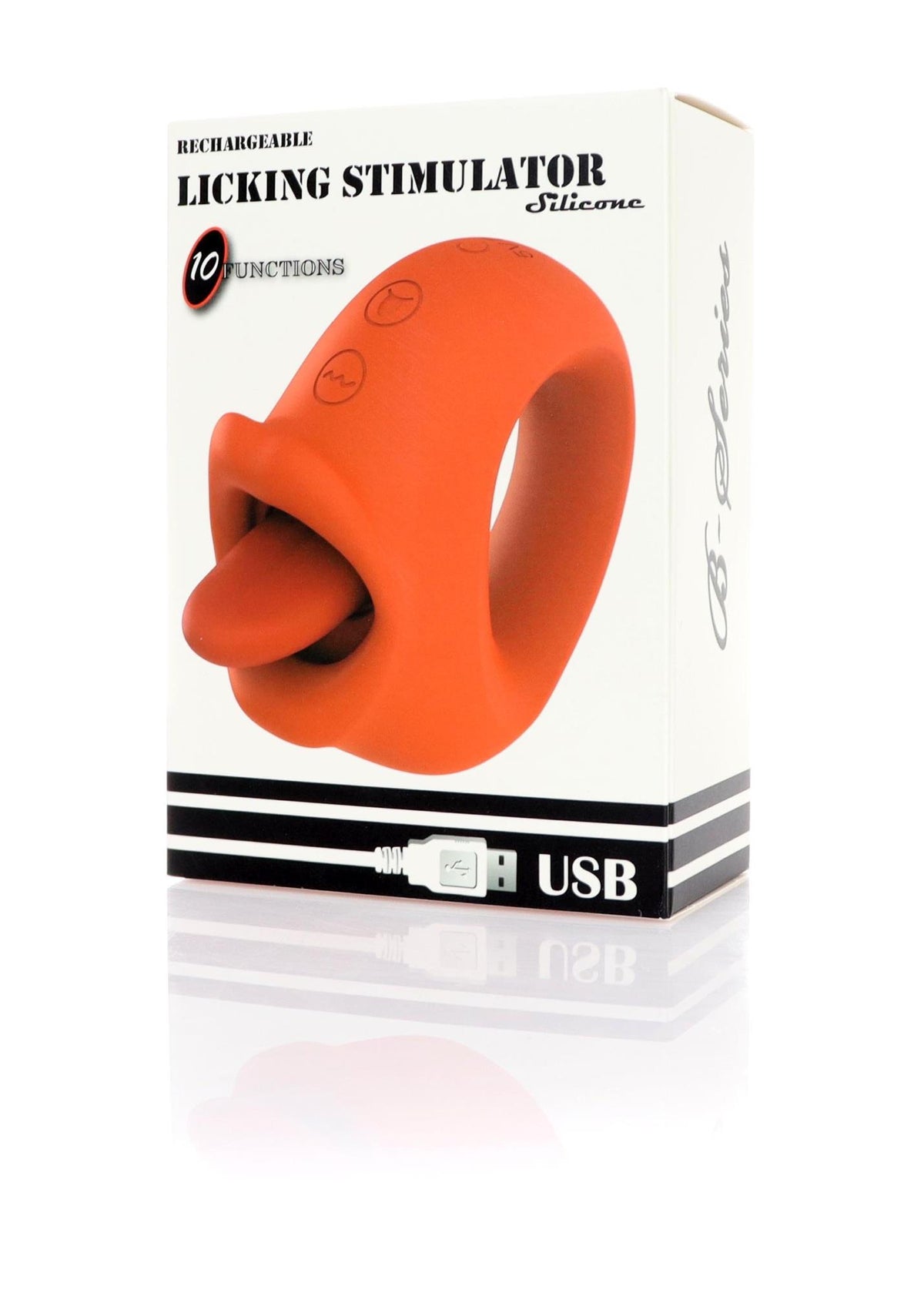 Lízací stimulátor klitorisu · 10 pohybů jazýčku a 10 vibrací, USB