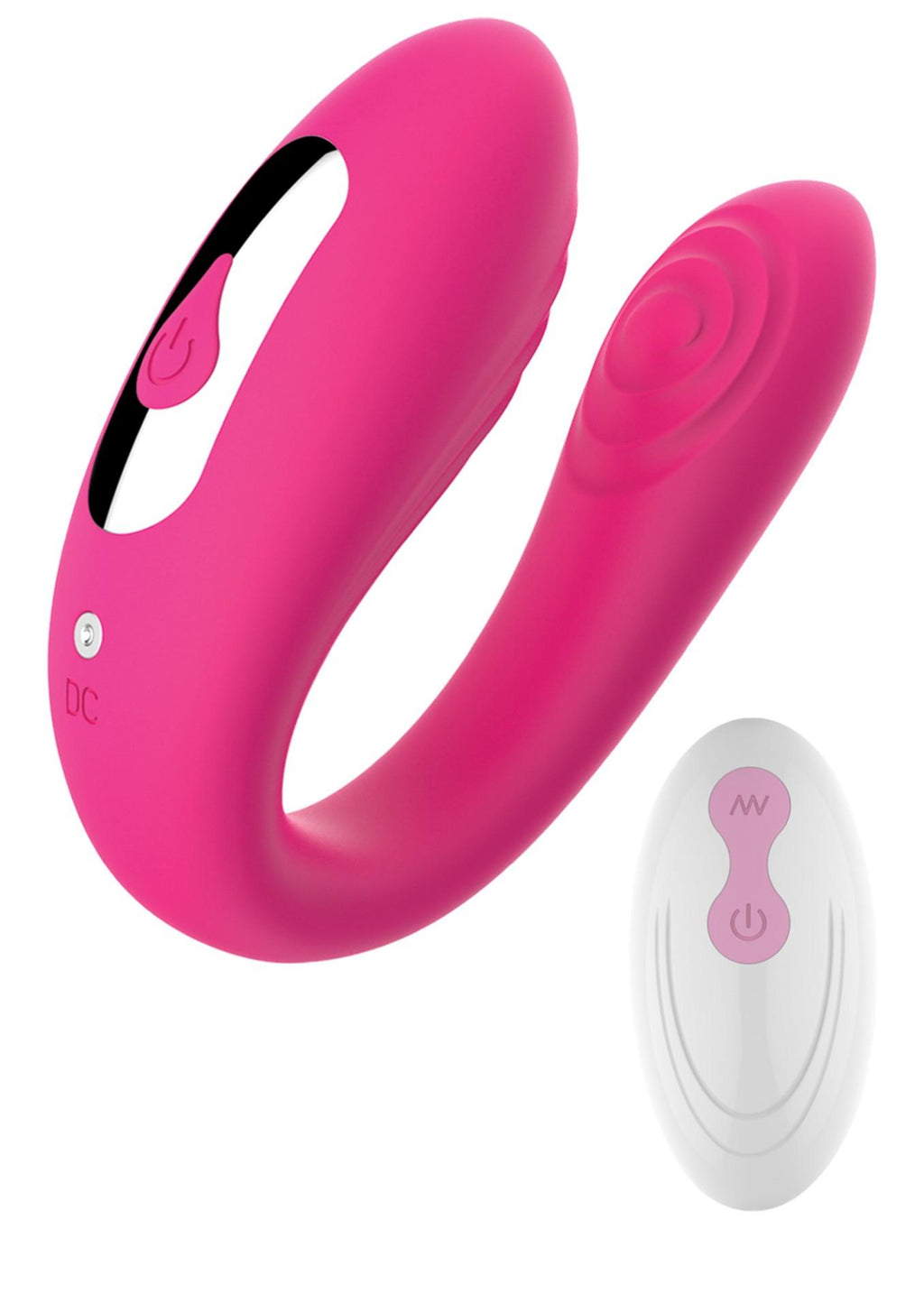 Duální vibrátor pro páry · 5 funkcí, dálkové ovládání, USB