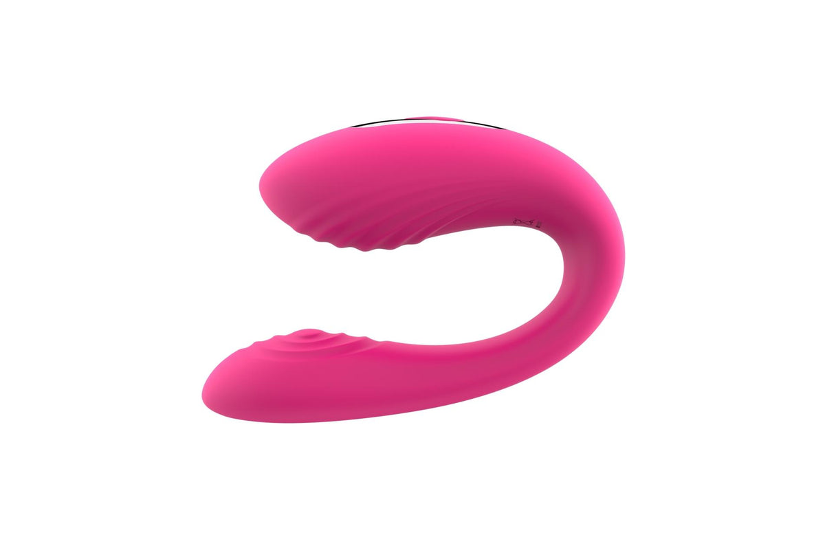 Duální vibrátor pro páry · 5 funkcí, dálkové ovládání, USB