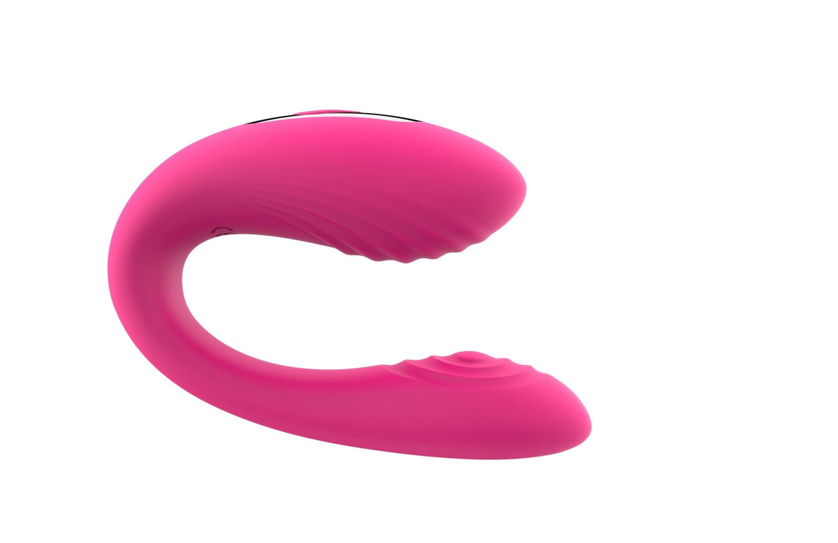 Duální vibrátor pro páry · 5 funkcí, dálkové ovládání, USB