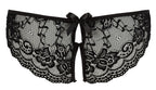 Cottelli Lingerie Crotchless Lace Briefs · krajkové kalhotky s otevřeným rozkrokem · vel. M