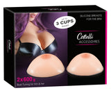 Cottelli ACCESSOIRES Silicone Breasts · silikonové vycpávky prsou 600 g