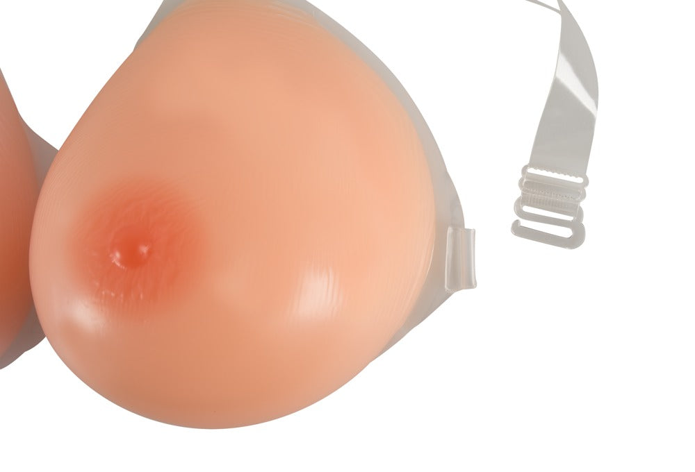 Cottelli Accessoires Breasts with Straps · silikonová prsa s nastavitelnými popruhy