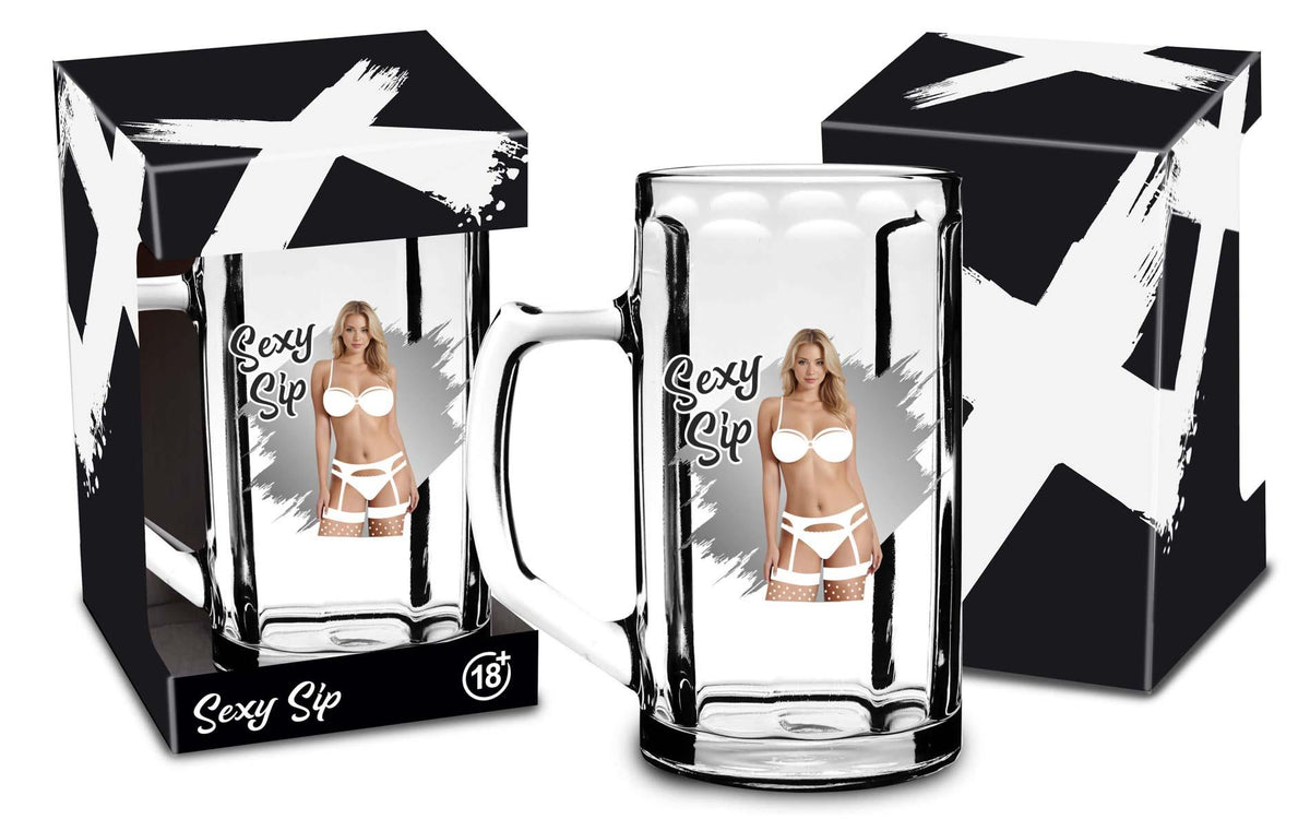 House of Mugs Sexy Sip · skleněný půllitr 500 ml