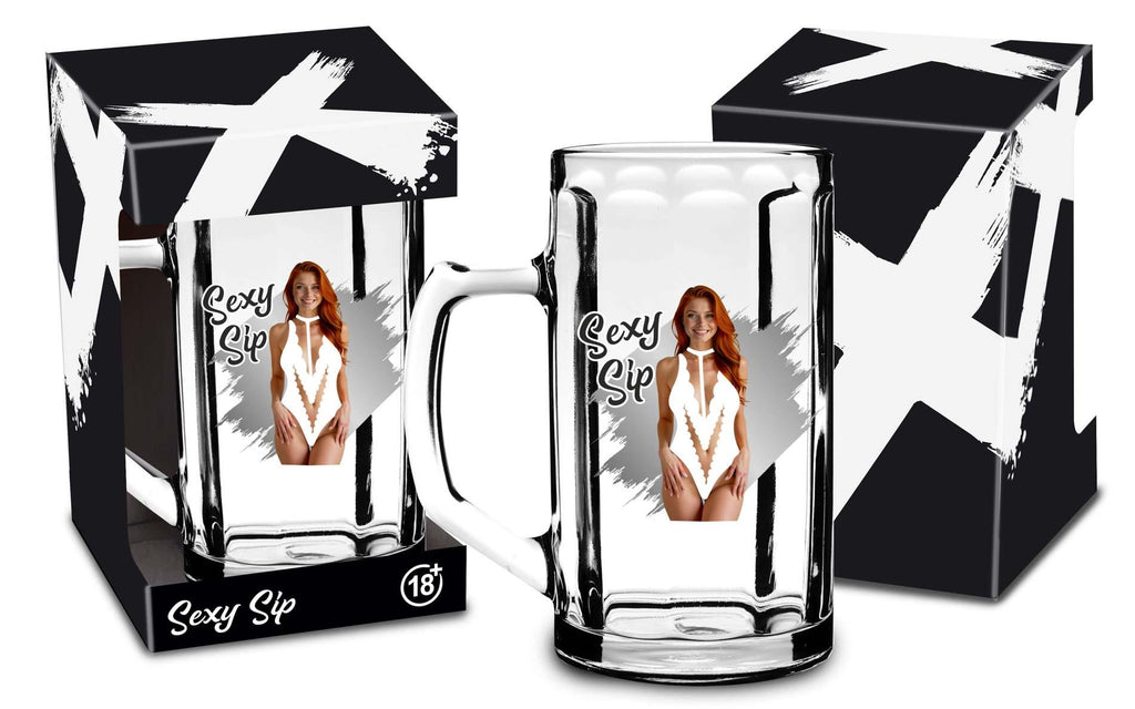 House of Mugs Sexy Sip · skleněný půllitr 500 ml