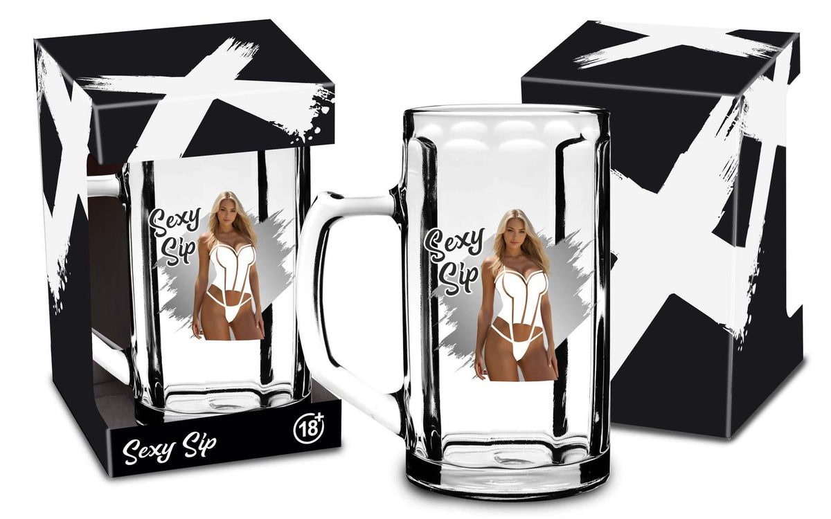 House of Mugs Sexy Sip · skleněný půllitr 500 ml