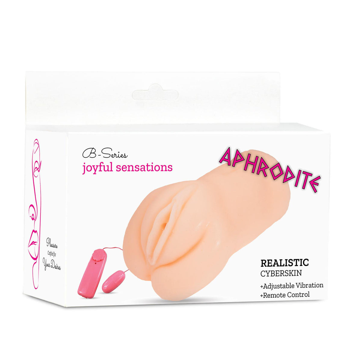 B Series Lyla Afrodyta · masturbátor s umělou vagínou a vibračním vajíčkem