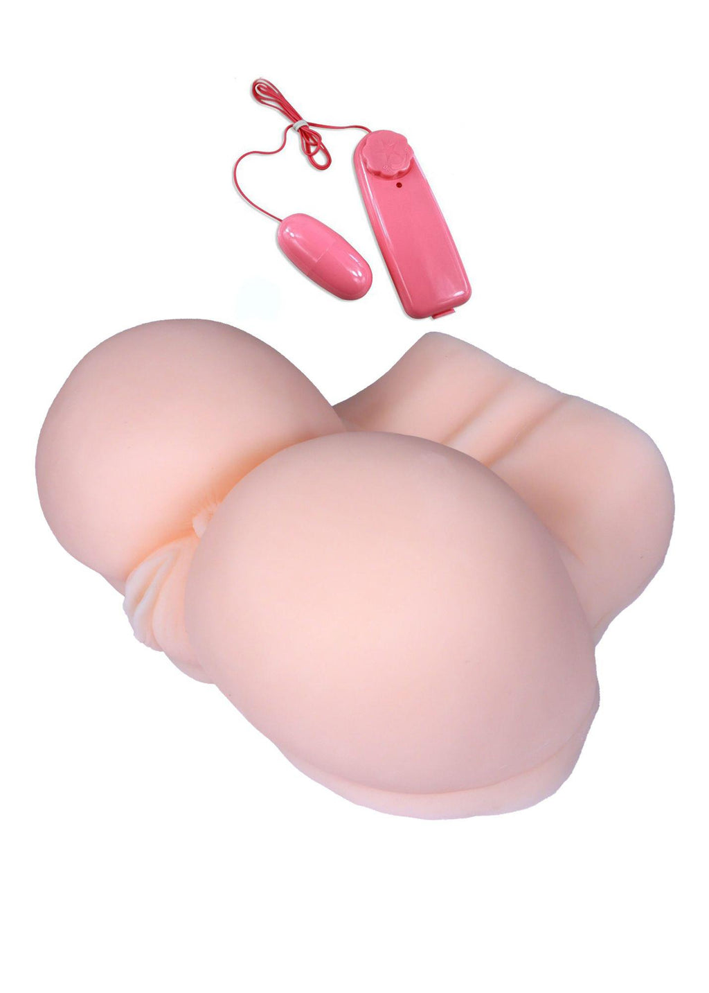 B-Series Lyla Life-Sized Pussy & Ass XXL · realistický masturbátor s vibračním vajíčkem (II. jakost)
