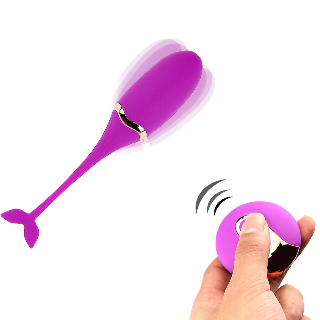 B Series Lyla Vibrating Egg USB · vibrační vajíčko s dálkovým ovládáním · fialová