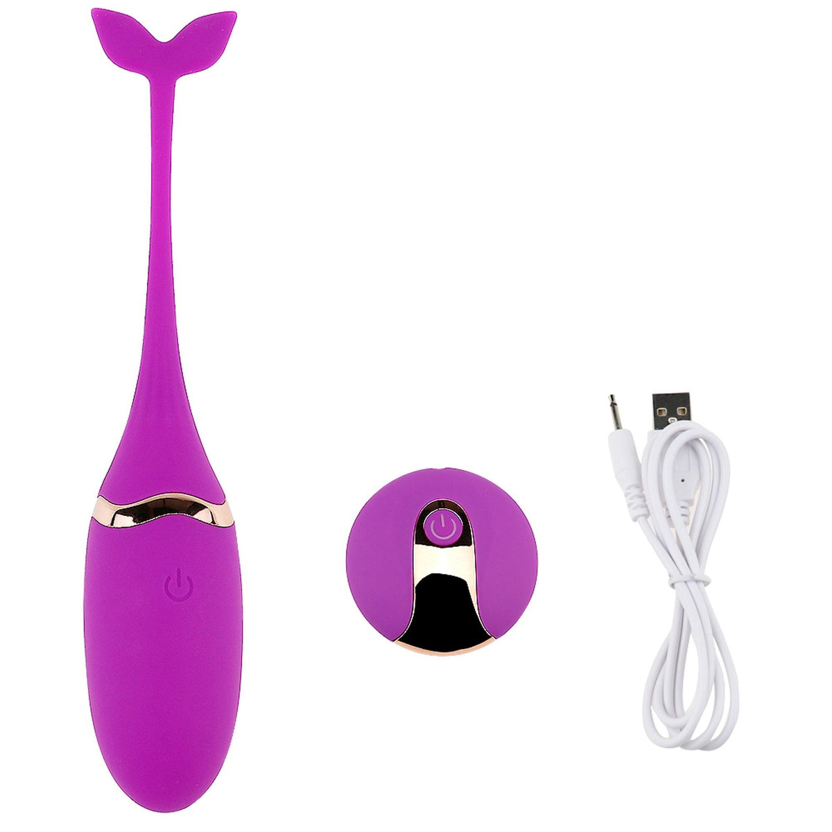 B Series Lyla Vibrating Egg USB · vibrační vajíčko s dálkovým ovládáním · fialová