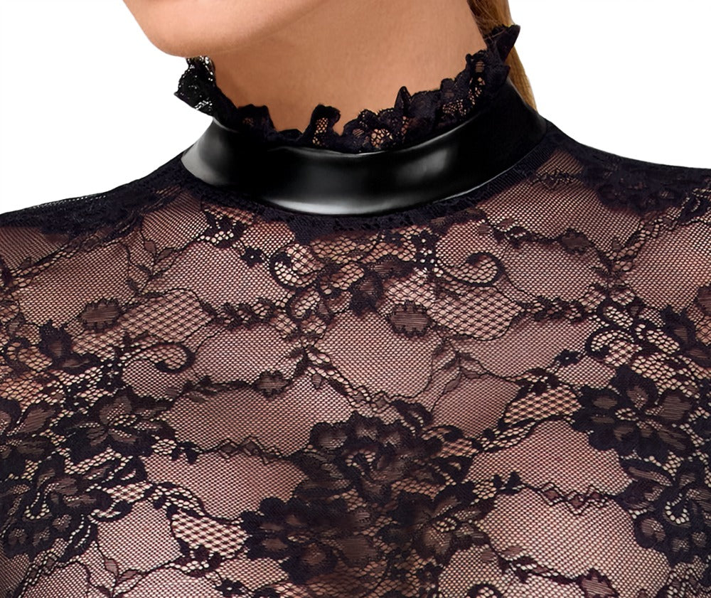 Noir Dress Lace · krajkové midi šaty Kink Royal, vel. S