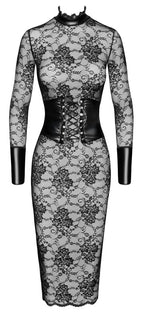 Noir Dress Lace · krajkové midi šaty Kink Royal, vel. S