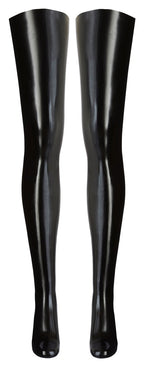 Late X Latex Stockings · latexové punčochy do stehen · vel. L/XL