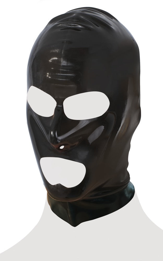 Late X Latex Mask · latexová maska na hlavu