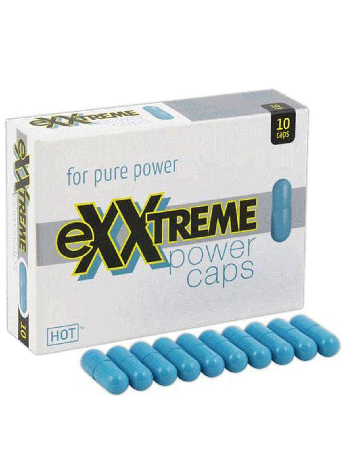 Hot eXXtreme Power Caps · doplněk stravy pro muže (10 ks)