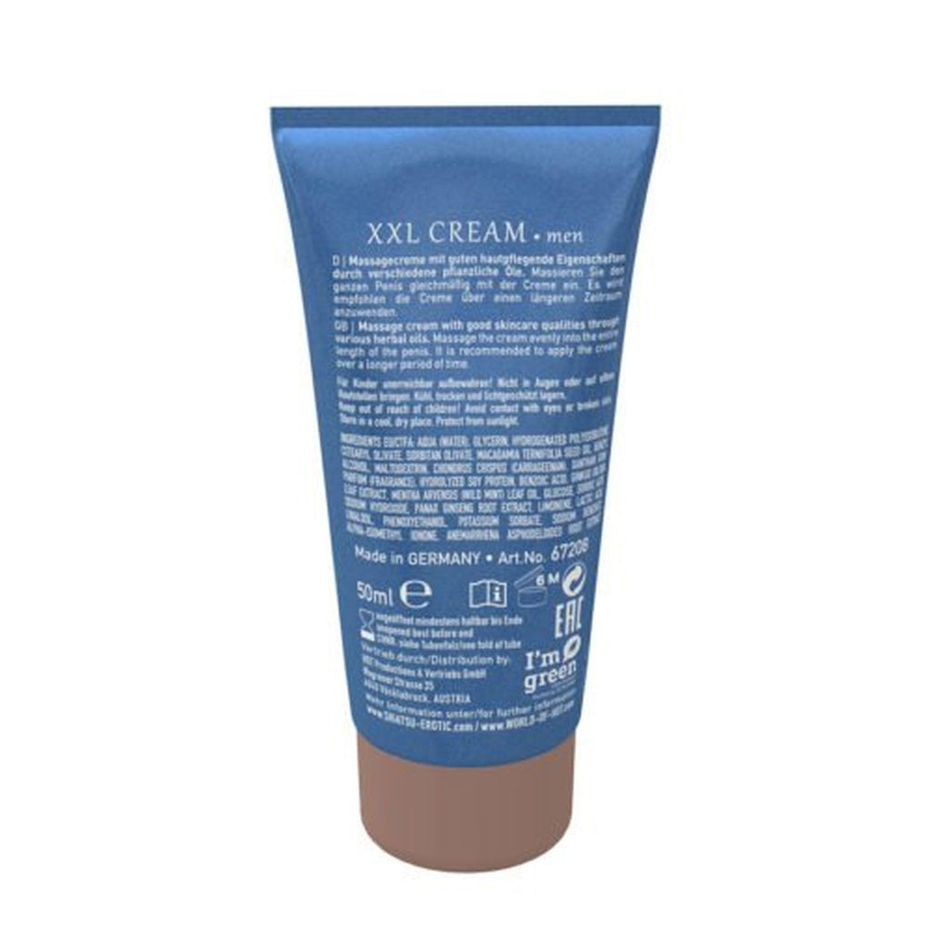 Hot XXL Cream Men Big Love 50 ml · krém pro podporu prokrvení penisu