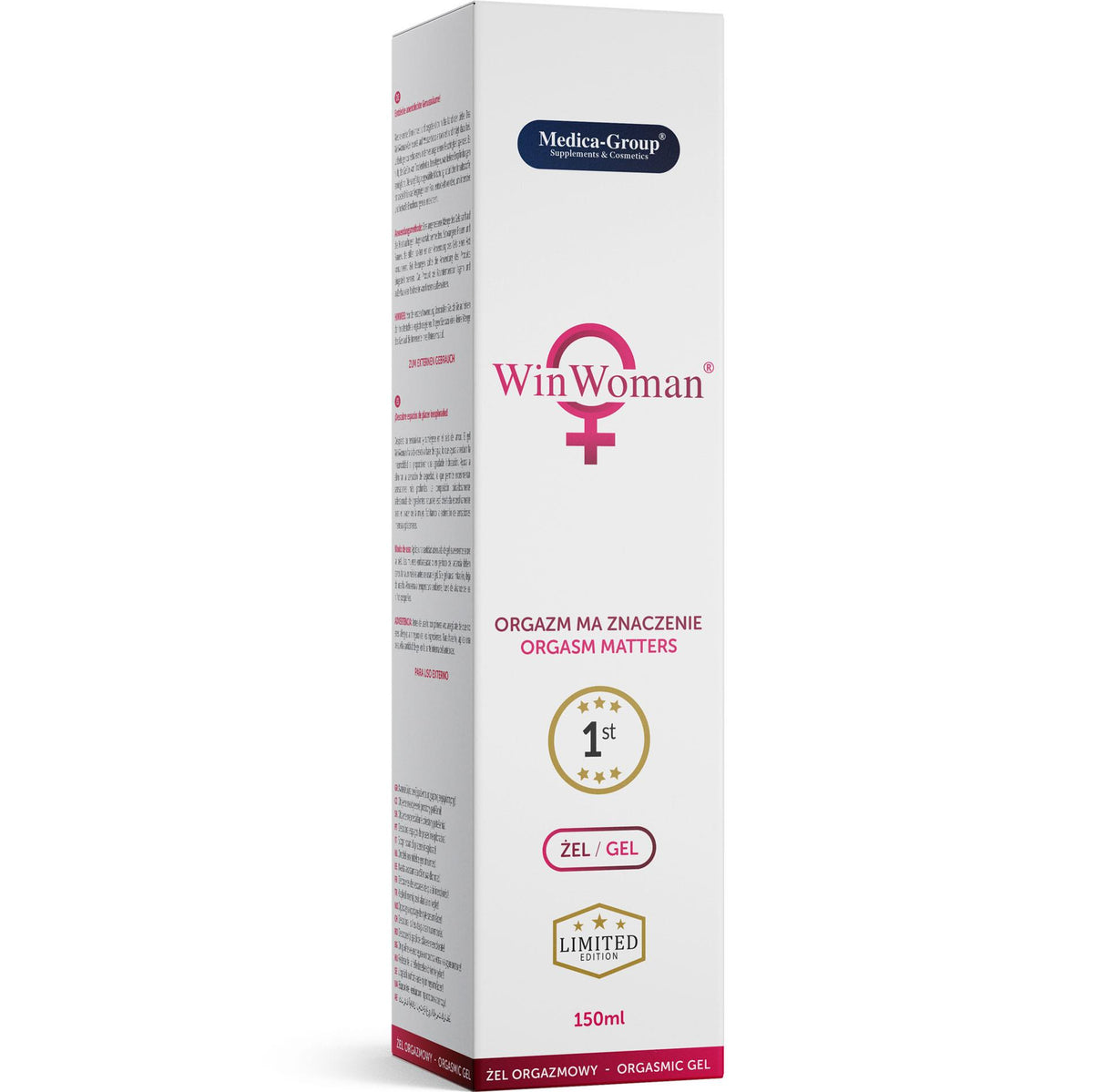 Medica WinWoman · stimulační gel 2v1 pro ženy 150 ml