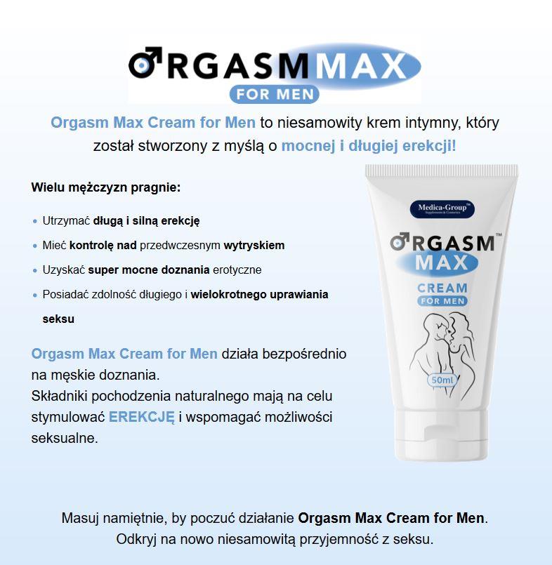 Medica Orgasm Max Cream for Men · stimulační krém pro muže, 50 ml