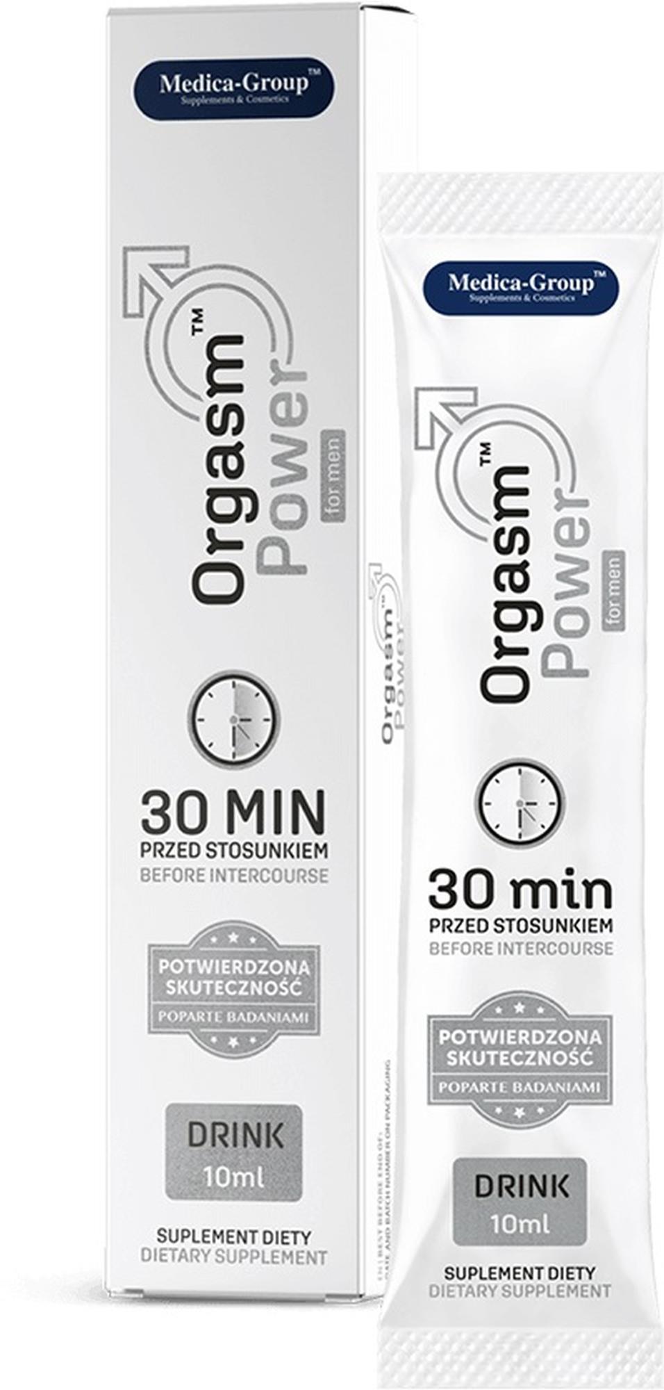 Medica Orgasm Power for Men Drink · doplněk stravy 10 ml