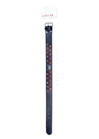 Fetish B-Series obojek s červenými krystaly · šířka 3 cm