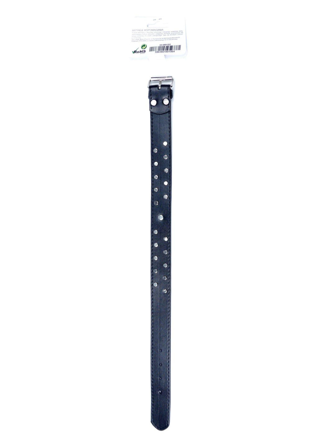 Fetish B-Series obojek s červenými krystaly · šířka 3 cm