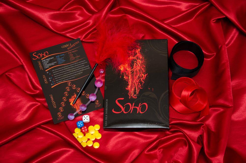 V-play SOHO · erotická hra pro páry s doplňky