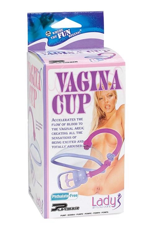 NMC Vagina Cup · vakuová pumpa na vulvu