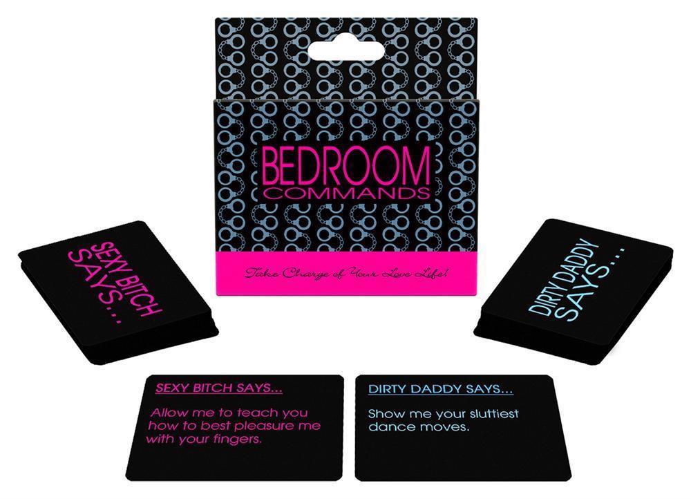 Kheper Games Bedroom Commands · karetní hra s příkazy pro dvojici
