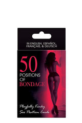 Kheper Games 50 Positions of Bondage · karty s pozicemi pro bondage hrátky