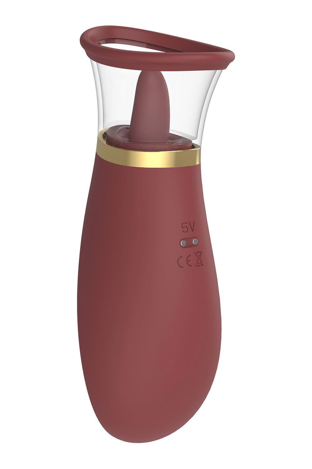Dream Toys Romance Roxy · vakuový stimulátor klitorisu s jazýčkem