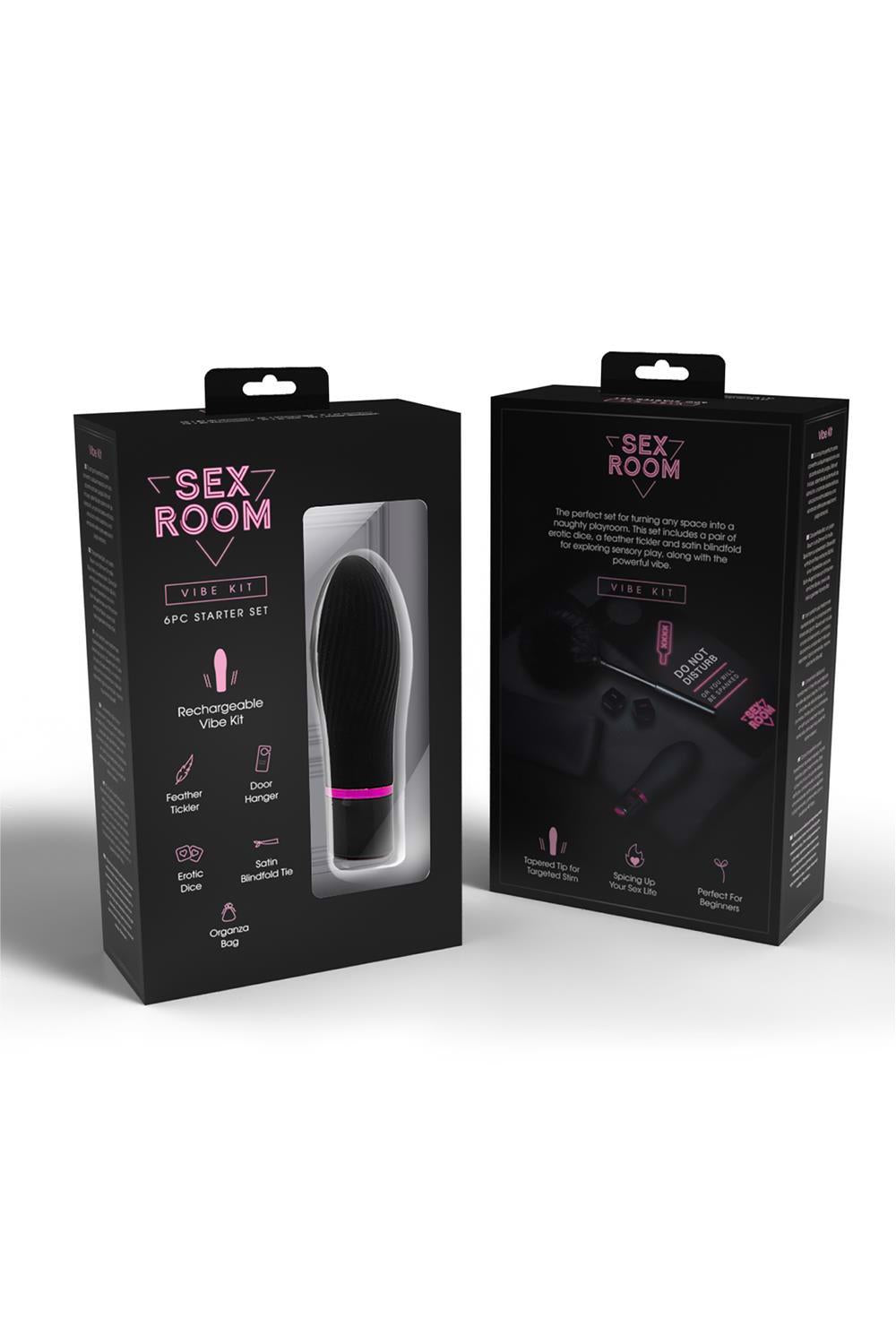 Dream Toys Sex Room Vibe Kit · erotická sada s vibrátorem